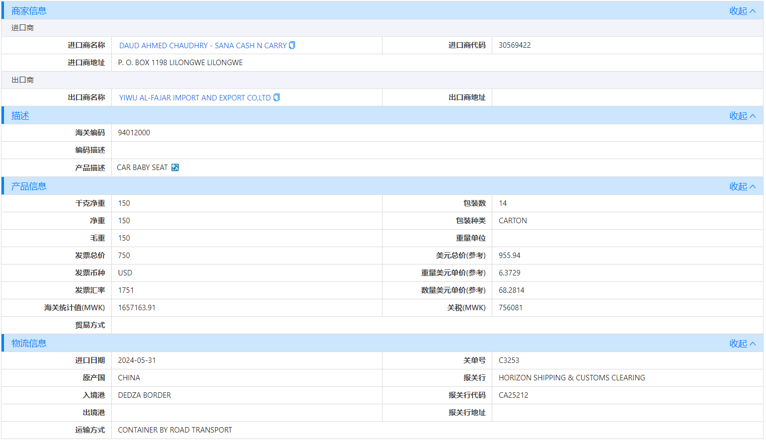 马拉维海关数据,海关数据,USDT钱包海关数据
